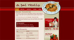 Desktop Screenshot of dal-trullo.de