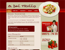 Tablet Screenshot of dal-trullo.de